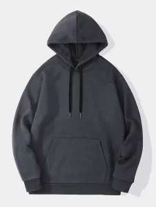 Spring and Summer Men Clothing French Terry Casual Wear and Sports Wear Sweetshirt with Hoody