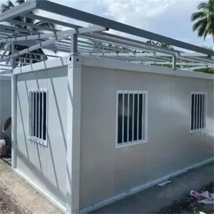 Factory Custom Prefab Sandwich Panel Container Homes Luxury Single Room Flat Pack House