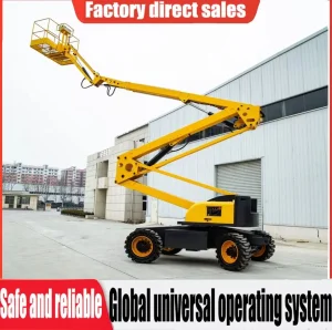 Self-Propelled Aerial Work Platform with Hydraulic Boom Technology
