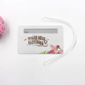 Personalised Wooden Honeymoon Luggage Tags