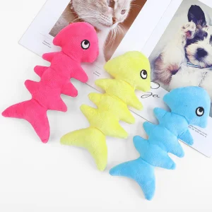 Juguete interactivo para gatos de peluche