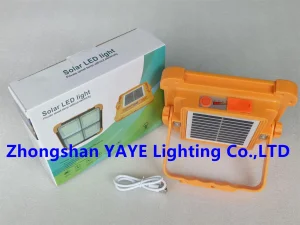 Preço de Fábrica Salável CE Portátil Mini 50W/100W/200W Bateria de Lítio Solar LED Iluminação para Camping com 3 Anos de Garantia/ 1000PCS Estoque Melhor Fornecedor