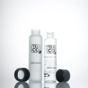 Glass Voss Mineral Water Bottle