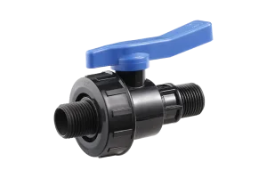 CE Certification PP Ball Valve M-M Thread