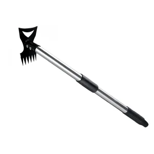 80cm Steel Garden Rake Hand Hoe for Weeding and Soil Preparation
