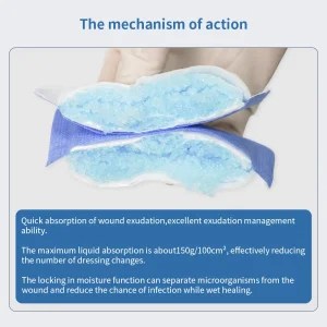 10X10cm Nonwoven Medical Disposables Adhesive Tape Wound Dressing First Aid Kit