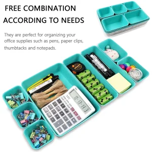 Discount Double Color Set of 8 Drawer Organizer Set