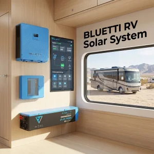 BLUETTI UL Certified RV Off Grid Solar Power System 5kVA Integrated Energy Storage For Standardized RV OEM Manufacturing