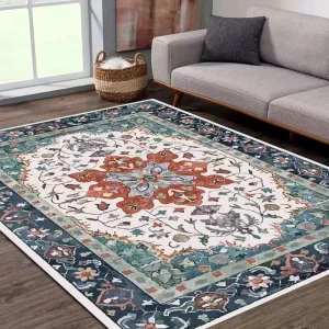 Amazon Wholesale Indoor Home Decor Non-Slip Flooring Distressed Machine Washable Turkish Area Nuloom Stock Rug