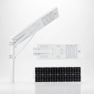 Outdoor Garden Home Use Aluminum IP65 100W 150W 200W 300W High Lumen Integrated Led Solar Street Light Factory Manufacturer