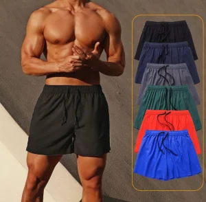 Wholesale Men Shorts Custom Logo Quick Dry Training Running Jogger Gym Workout Shorts with Pockets Clothing