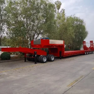 Good Prices 3/4/6 Axle Lowbed Low Bed Lowboy Flatbed Gooseneck Semi Trailer /Container Trailer/Flatbed Truck Trailer