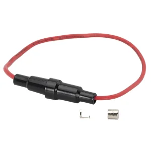 10A 250VAC Plastic 5x20mm Fast Blow Glass Fuse Inline Fuse Holders With 23AWG 30AWG Wire