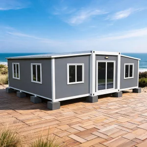 Folding Expandable Container House Large Space Easy Assemble Prefabricated Modular Home Mobile Office Work Pod with CE ISO