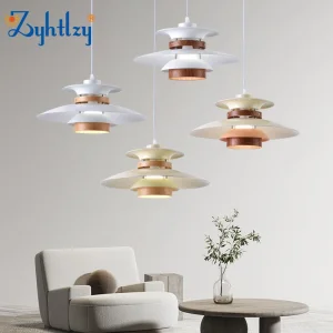 Multi Color Pendant Light Industrial Vintage