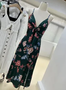 Spring Summer Floral Dress
