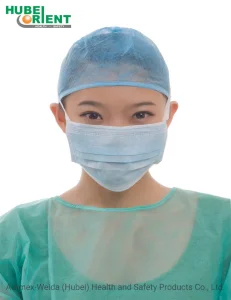 Mascarilla desechable no médica de PP con lazo para uso diario, mascarilla no médica transpirable