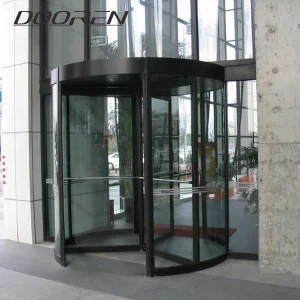 Emergency Exit Revolving Door, Safety Induction Automatic Revolving Door