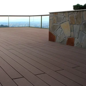 Outdoor Garden Lame Composite Decking Art Board WPC Material Price