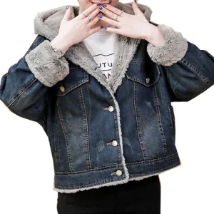 Plus Size Denim Jacket