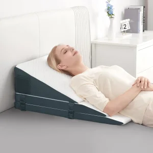 Adjustable Memory Foam Bed Wedge Pillow for Sleeping 3PCS