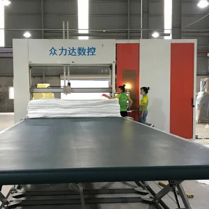Automatic CNC Contour Cutting Memory Foam Fabric Sponge Cutter Machine for Sofa Factory Online Sales
