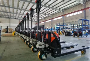 Forklift Walkie Electric Pallet Stacker Truck with Lithium Battery