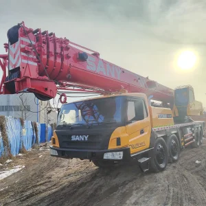 Grúa Usada Sany 80 Toneladas Stc800 Grúa Móvil Usada 80 Toneladas