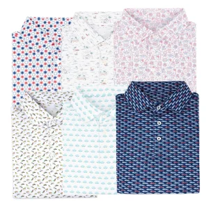 Camisa polo de golfe slim fit