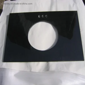 Black Granite Prefabricated Countertops Kitchen Countertop