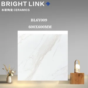 Modern Marble Design 600 X 600mm High Quality Porcelain Polished Glazed Floor Tile