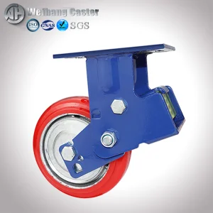 Heavy Duty 4/5/6/8 400kg Load Super Heavy Duty Iron Core PU Spring Shock Absorber From Factory Supplier OEM Caster Wheel