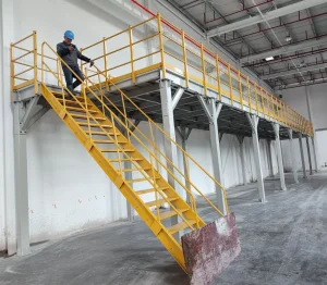Durable Warehouse Mezzanine Floor Racks