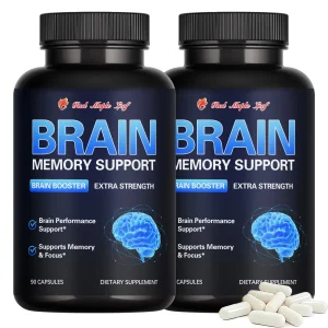 Brain &amp; Memory Support Capsules, Cognitive Performance &amp; Mental Clarity Supplement
