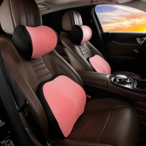 Cotton Car Neck Pillow Lumbar Support Waists Pillow