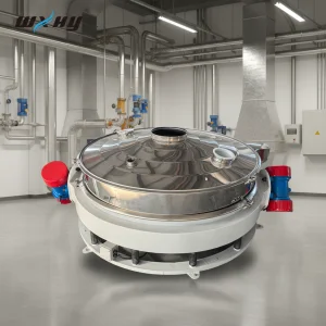 Removing Impurities Separator Inline Sifter Vibrating Screen Flour Filter Machine HYZP-1000 380V Multifunctional 1 Year Warranty