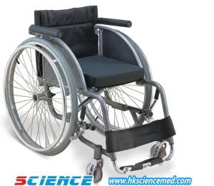 Leisure Sport Aluminum Wheelchair - Lightweight Active Folding Wheelchair