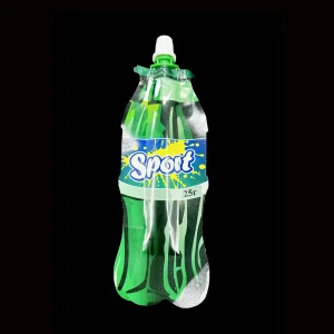 China Soda Bottle Design Profile spout pouch