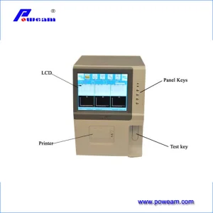 3 Parts Veterinary Table Top Auto Hematology Analyzer