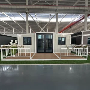 موزع جملة OEM ODM حل كامل للمخيم منزل مسبق الصنع قابل للطي