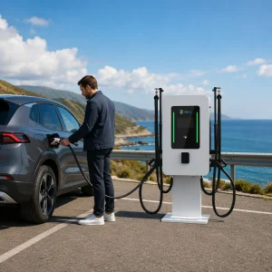 Busan Retail Depot Wall Mounted DC Charging Station