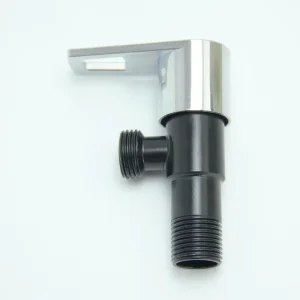 Cheap Bathroom faucet valves chrome plated water control angle stop valve Suppliers