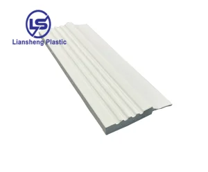China Factory Vinyl Garage Door Stop Moulding Weatherstripping White PVC