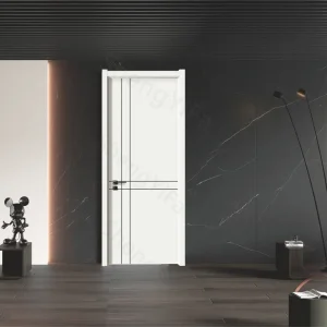 Shengyifa Soundproof Interior WPC Composite Sliding Barn Door