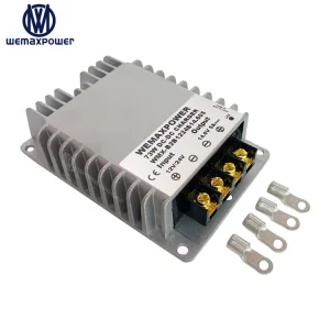 Wemaxpower Waterproof Battery to Battery  9-16V to 14.6V Max Charge Current 10A DC to DC Lithium Life-po4 Battery Charger