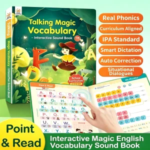 Custom Magic English Vocabulary Sound Book