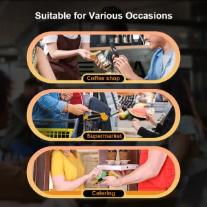 Sleek Kt-S600 POS System with High-Speed Thermal Printing