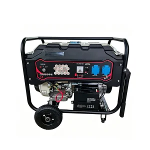 مولد بنزين محمول عالي الكفاءة مع بدء تشغيل كهربائي 5kw للأنشطة الخارجية والطوارئ