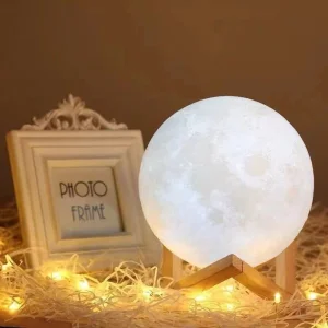 Creative DIY Planet Lantern Handicraft Painting Personality Graffiti Moon Night Light (CFLT24023)