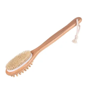 Natural Bristle Exfoliating Body Brush Set
